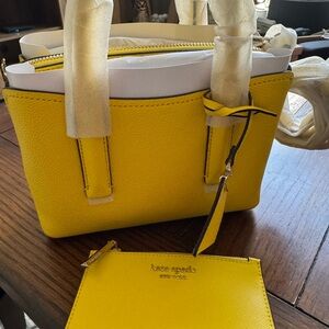 Kate Spade Bright Yellow Satchel